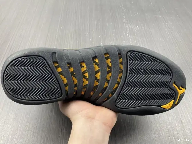 1st Kicks Black Air 12 Jordan Taxi CT8013-071 0516